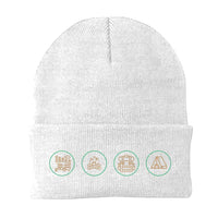 Thumbnail for Camp Life Embroidered Beanie