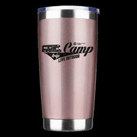 Thumbnail for Camp Trip Live Outdoor 20oz Tumbler Rosegold