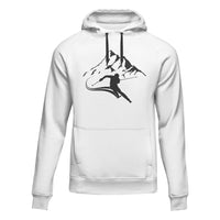 Thumbnail for Run From The Avalanche Adult Fleece Hooded Sweatshirt