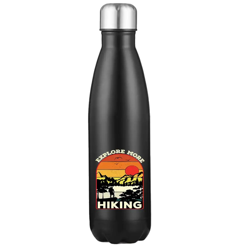 Explore More Hiking Stainless Steel Water Bottle