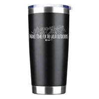 Thumbnail for Make Time For Great 20oz Insulated Vacuum Sealed Tumbler