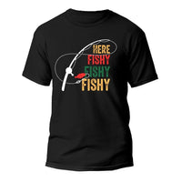 Thumbnail for May include an image of a 3d t-shirt with here fishy fishy design on it