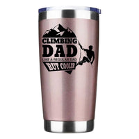 Thumbnail for Climbing Dad 20oz Insulated Vacuum Sealed Tumbler