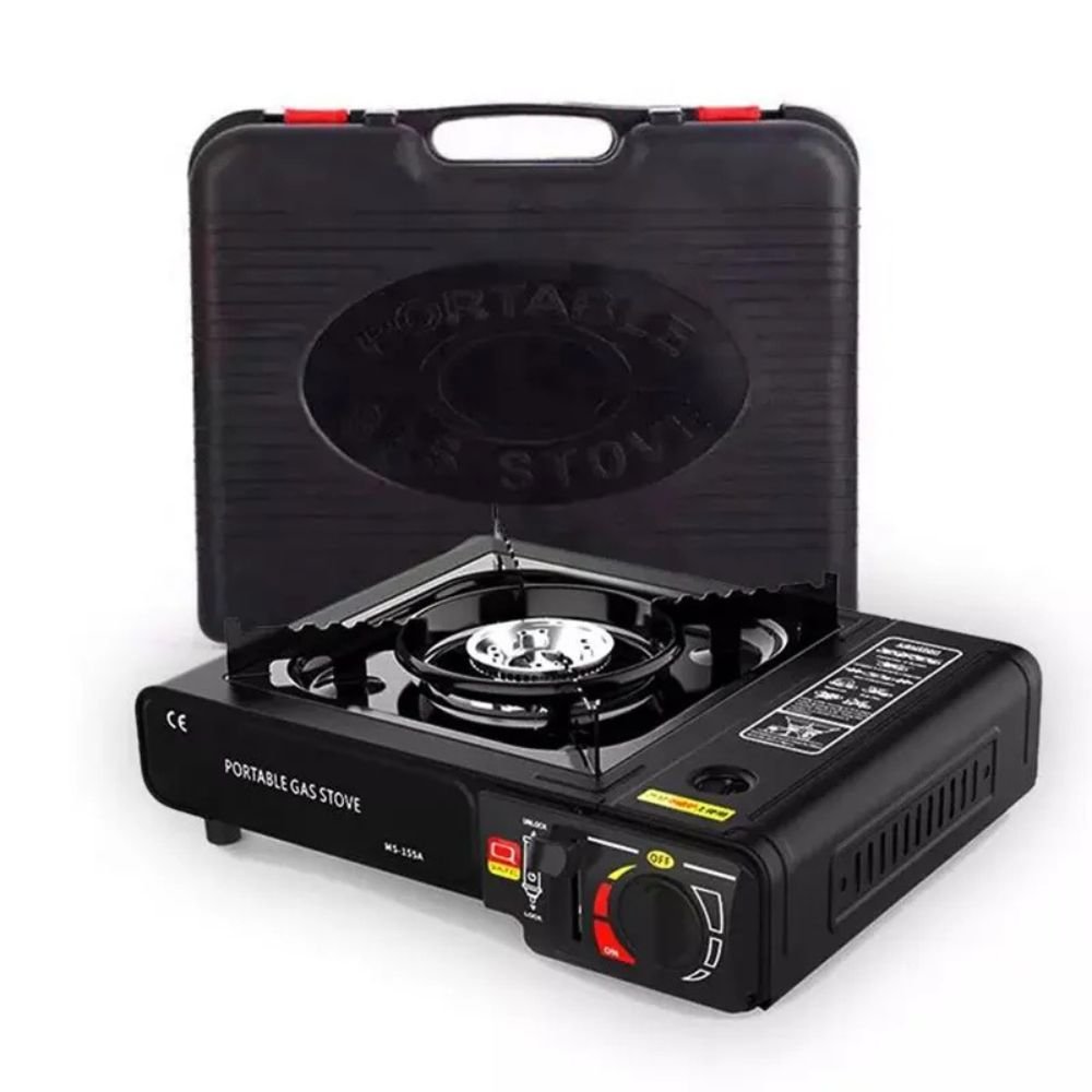 Portable Camping Gas Stove with Carrying Case