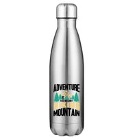 Thumbnail for Adventure Has No Limit Stainless Steel Water Bottle