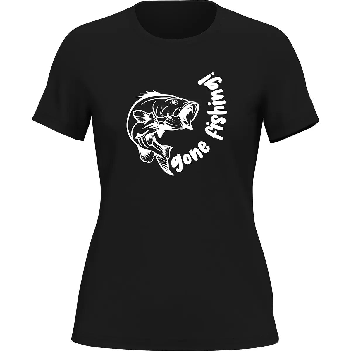 Gone Fishing v1 T-Shirt for Women