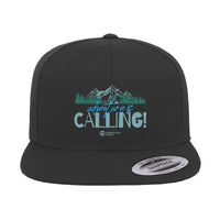 Thumbnail for Adventure Camping Printed Flat Bill Cap