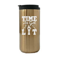 Thumbnail for Time To Get Lit 14oz Coffee Tumbler