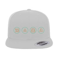 Thumbnail for Camp Life Embroidered Flat Bill Cap