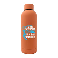 Thumbnail for A Day Without Fishing Is a Day Wasted 17oz Water Bottle - Orange