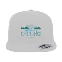 Thumbnail for Adventure Camping Printed Flat Bill Cap