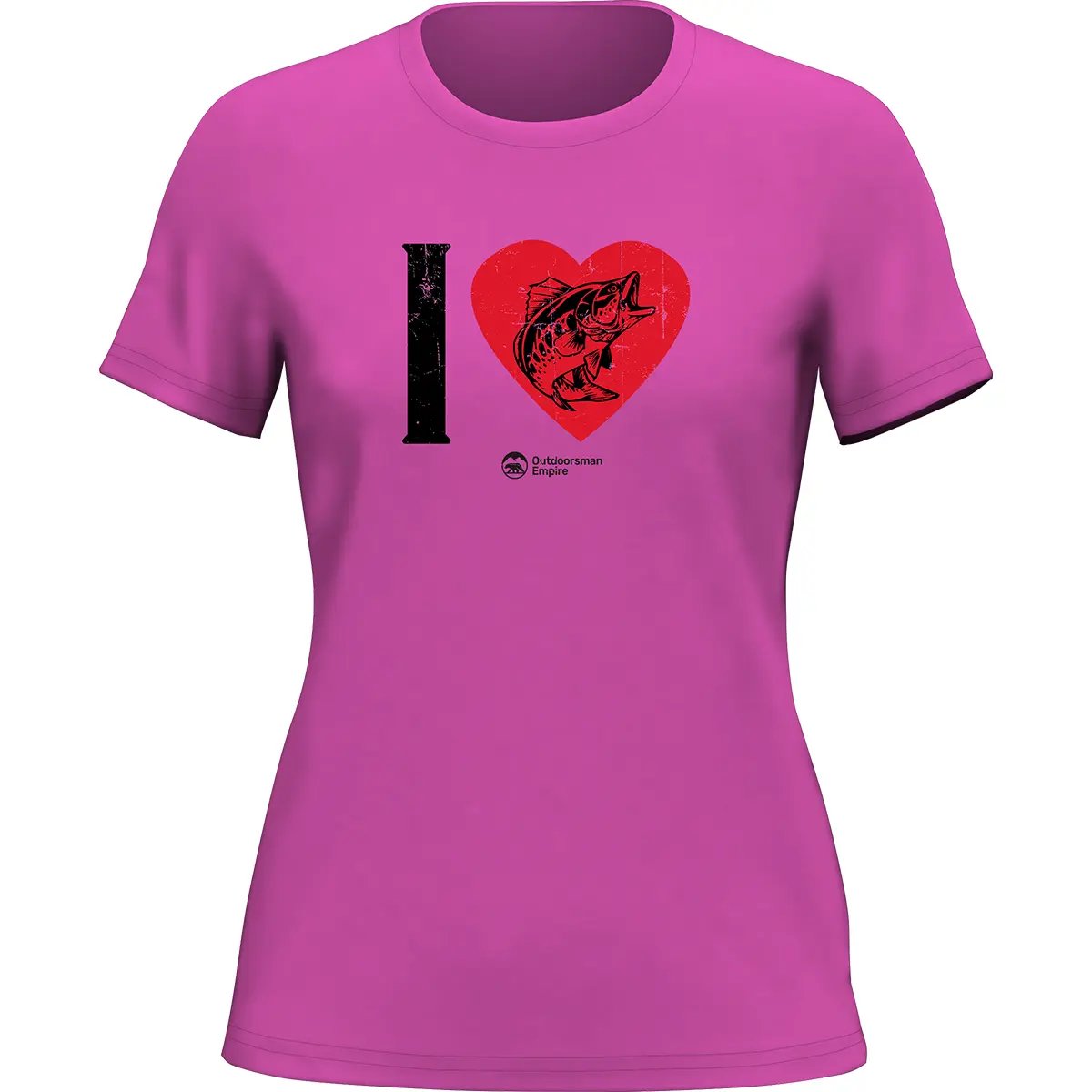 I love Fishing T-Shirt for Women