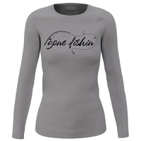 Thumbnail for Gone fishing v2 with Rod' Long Sleeve for Women