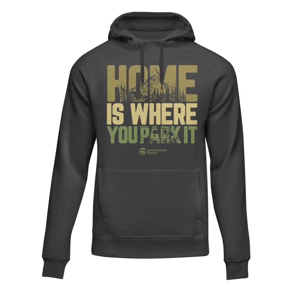 Home Is Your Park Adult Fleece Hooded Sweatshirt