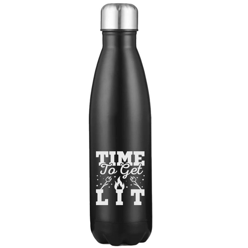 Time to Get Lit 17oz Water Bottle