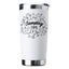 Camping Time 20oz Insulated Vacuum Sealed Tumbler