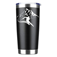 Thumbnail for Run From The Avalanche 20oz Insulated Vacuum Sealed Tumbler