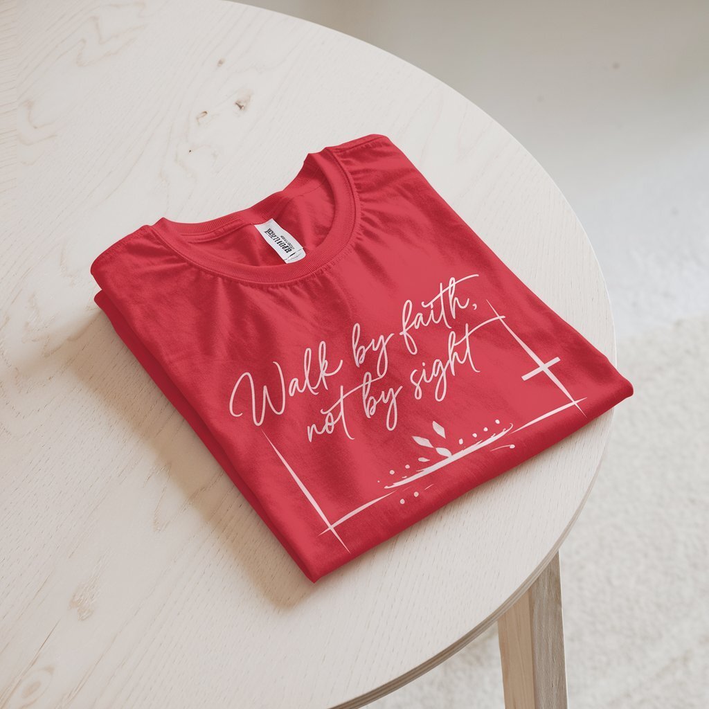 Faith T-shirt of the Month - RED