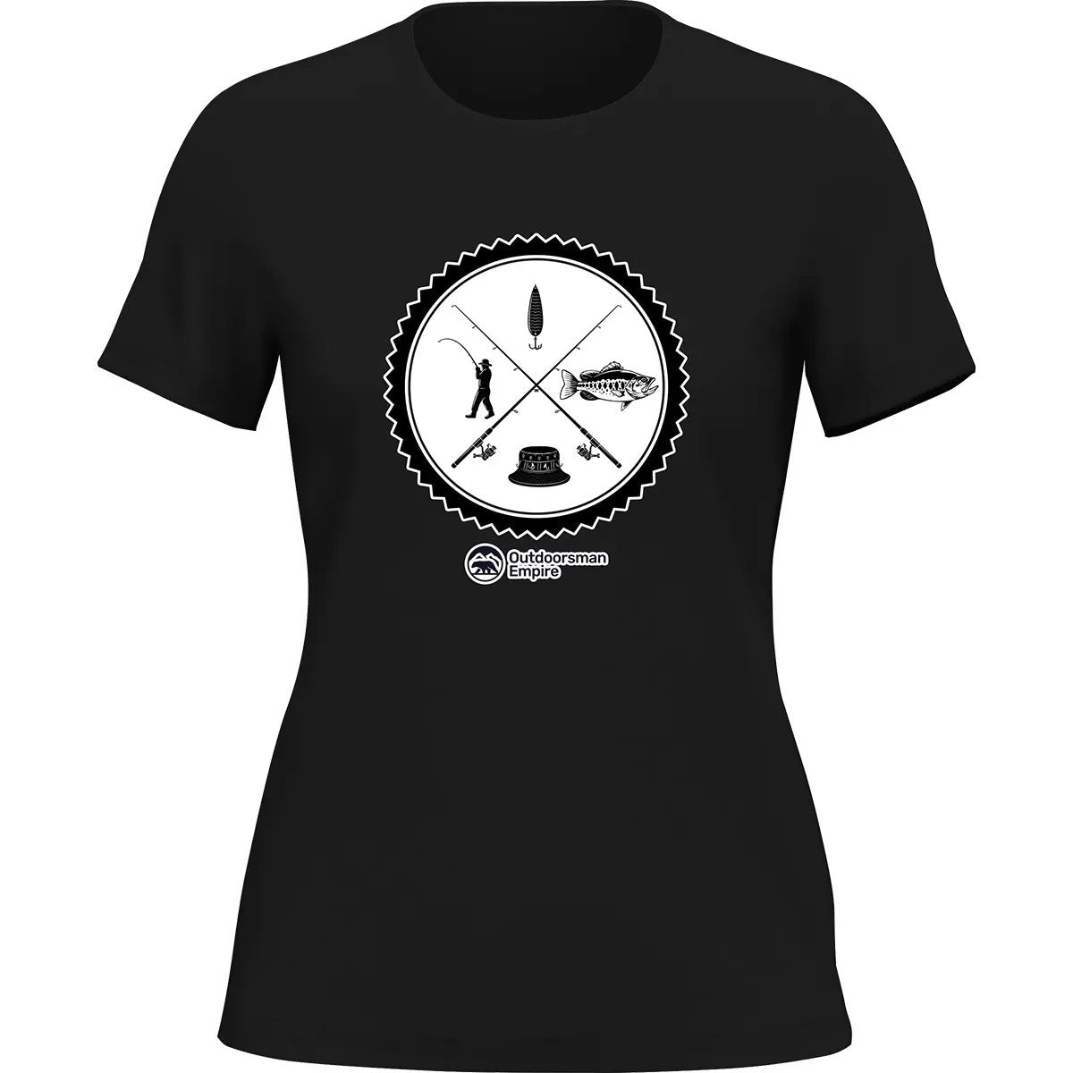 Fishing Vintage v2 T-Shirt for Women