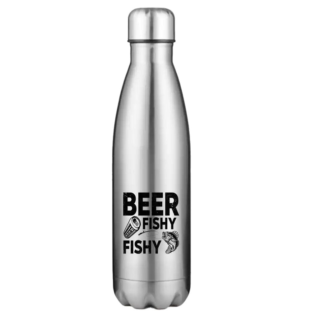 Beer Fishy Fishy Stainless Steel Water Bottle