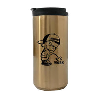 Thumbnail for Fishing And Work 14oz Tumbler Gold