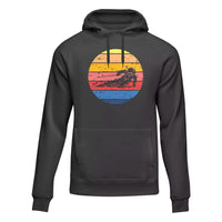 Thumbnail for Vintage Skier Adult Fleece Hooded Sweatshirt