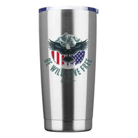 Thumbnail for Be Wild Be Free 20oz Insulated Vacuum Sealed Tumbler