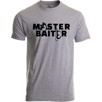 Thumbnail for Master Baiter Unisex T-Shirt - Gray