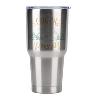 Thumbnail for Camping Adventure 30oz Tumbler Silver