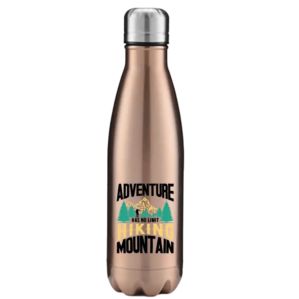 Adventure Has No Limit Stainless Steel Water Bottle