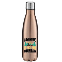 Thumbnail for Adventure Has No Limit Stainless Steel Water Bottle
