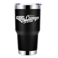 Thumbnail for Camp Trip Live Outdoor 30oz Tumbler Black