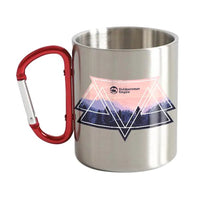 Thumbnail for Camping Triangles Carabiner Mug 12oz