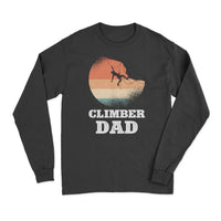 Thumbnail for Climber Dad Men Long Sleeve Shirt