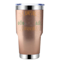 Thumbnail for Camping Adventure 30oz Tumbler Rosegold