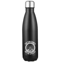 Thumbnail for The Sun Shine On The Cyclist 17oz Stainless Water Bottle