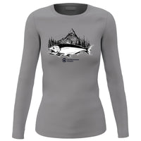 Thumbnail for Fishing Mountain' Long Sleeve for Women