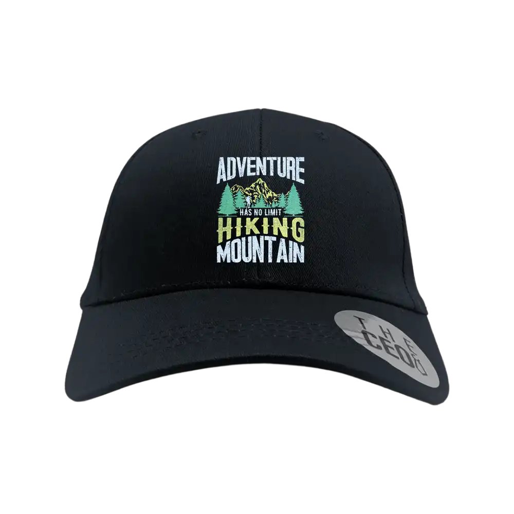 Adventure Has No Limit Embroidered Baseball Hat