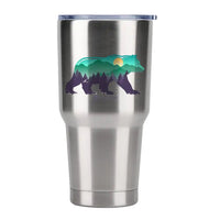 Thumbnail for Bear 30oz Tumbler Silver