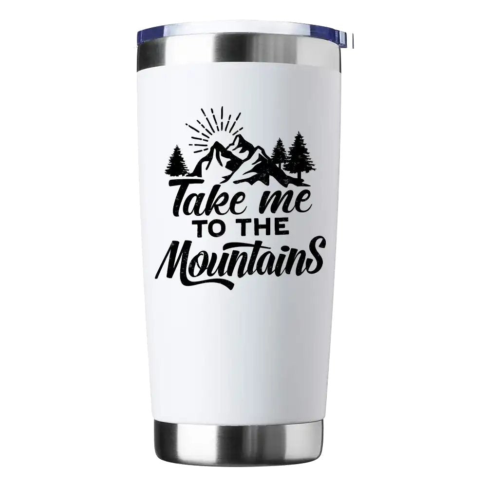 Hiking Take Me To The Mountains 2 20oz Tumbler