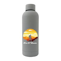 Thumbnail for Born To Wander 17oz Stainless Rubberized Water Bottle