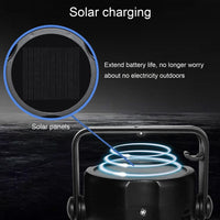 Thumbnail for Portable Foldable Fan LED Solar Camping Lantern with Hook