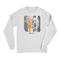 Thumbnail for Fishing Grunge Bars' Long Sleeve T-Shirt