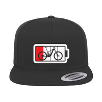 Thumbnail for Low Battery Embroidered Flat Bill Cap