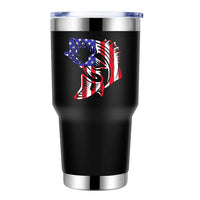 Thumbnail for American Flag Fish 30oz Tumbler Black