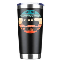 Thumbnail for Style 70 Camping 20oz Insulated Vacuum Sealed Tumbler