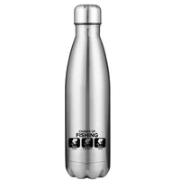 Thumbnail for Chance of Fishing Stainless Steel Water Bottle