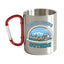 I Love Peeing Outside Stainless Steel Double Wall Carabiner Mug 10oz