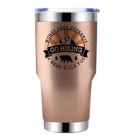 Thumbnail for Hiking Worst Case Scenario 30oz Tumbler Rosegold