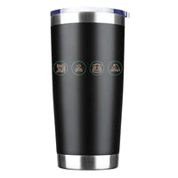 Thumbnail for Camp Life 20oz Insulated Vacuum Sealed Tumbler